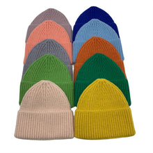 Load image into Gallery viewer, Warm Winter Knit Beanie Hats Women's Autumn  Wool Men's Pointed Korean Style Pullover Unisex
