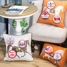 Load image into Gallery viewer, 2x500pcs Xmas Christmas  Stickers Roll Label Election Color Clothes Face  8 Independence Day Independence Day
