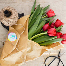 Load image into Gallery viewer, 2x500pcs Xmas Christmas  Stickers Roll Label Hot Laser Gold on White Background Thank You Gift Stick  Paper Adhesive Tape
