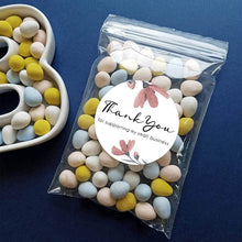 Load image into Gallery viewer, 2x500pcs Xmas Christmas  Stickers Roll Label Flower Thank You  Supporting My Small Business
