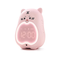 Load image into Gallery viewer, Smart Multi-Function Alarm Clock LED Display Cartoon Tiger Alarm Clock Bedroom Bedside Night Light for Kids
