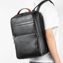 Lade das Bild in den Galerie-Viewer, Backpack New Men's Leather  Large Capacity Multi-Functional Business Travel
