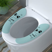 Load image into Gallery viewer, 3pcs Toilet Cushion Seat Cushion Adhesive Washable Four Seasons Self-Adhesive Spring and Summer Toilet Seat Cover Disposable
