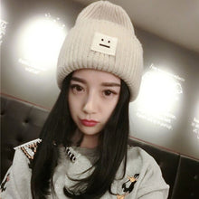 Load image into Gallery viewer, Warm Winter Knit Beanie Hats Korean Style Thickened Autumn and Winter Pullover Unisex
