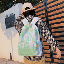 Load image into Gallery viewer, Special-Interest Design Tie-Dyed Canvas Backpack Small Fresh Casual Backpack for Women
