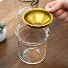 Load image into Gallery viewer, Ashtray Home Trend Glass Creative Office Living Room Smoke-Proof Funnel Ashtray
