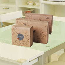 Load image into Gallery viewer, 2x500pcs Xmas Christmas  Stickers Roll Label Gray Floral Thank You Letter Sealing Gift Decoration   Tape
