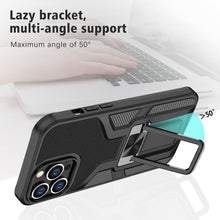 Load image into Gallery viewer, Black Red Full-Covered Silicone Phone Case for iPhone 13 mini /Pro
