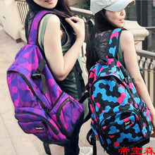 Lade das Bild in den Galerie-Viewer, Female Junior High School Male Canvas High School Student Schoolbag Large Capacity
