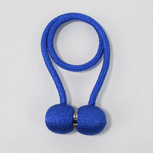 Load image into Gallery viewer, Simple Solid Color Earphone Curtain Magnetic Buckle Curtain Bandage Rope
