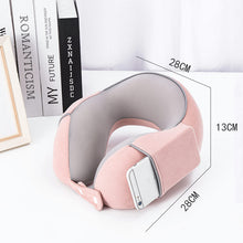 Load image into Gallery viewer, Soft Comfortable Travel Pillow U-Shape Pillow Memory Foam Office Nap
