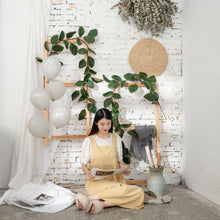 Lade das Bild in den Galerie-Viewer, 183cm Magnolia Leaves Vine Green Artificial Fake Flower Plants Home Decoration Wedding Bouquet
