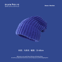 Load image into Gallery viewer, Warm Winter Knit Beanie Hats Autumn and Winter Korean Style Fashion Windproof Woolen Cap Women Unisex
