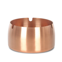 Load image into Gallery viewer, Ashtray Creative Stainless Steel Ash Tray Windproof Anti-Fall Home Living Room Hotel Bar
