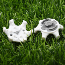 Lade das Bild in den Galerie-Viewer, 20PCs TPR Golf Ball Spike One Word Card Position Golf Shoe Nails Spike White
