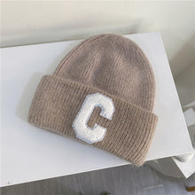 Load image into Gallery viewer, Warm Winter Knit Beanie Hats Simple Autumn and Winter Women's All-Match Toe Cap Unisex
