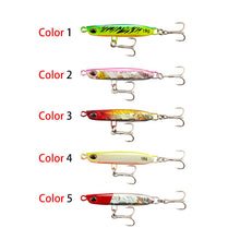 Lade das Bild in den Galerie-Viewer, 2pcs Lure Submerged 8/12/15/18G Fresh Water Tapping Snakehead Rod White Stripes Lure
