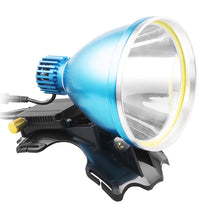 Load image into Gallery viewer, Head Light 12V Led Adjustable Focus Three Colors Fish Luring Lamp 50W Super Long Shot
