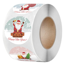 Load image into Gallery viewer, 2x500pcs Christmas Xmas Merry Christmas Santa Claus Envelope Packaging Bag Gift Sticker tape
