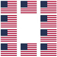 Load image into Gallery viewer, 3x250pcs Xmas Christmas Stickers Roll Label 1.22*2 Inch American Love Flag Independence Day Children&#39;s Toys
