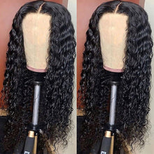 Load image into Gallery viewer, Women Wig African Mid-Length Curly Hair Gradient Color Monochrome Headgear W119
