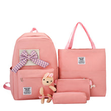Lade das Bild in den Galerie-Viewer, Backpack Partysu   Korean Style Bunny Doll Primary Secondary School
