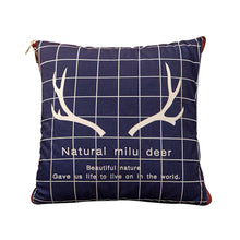 Load image into Gallery viewer, Thick Warm Fleece Blanket Flannel Pillow Blanket Air Conditioning Dual-Use Blanket
