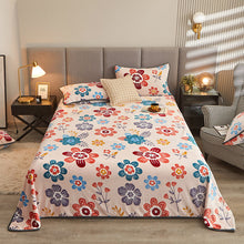 Lade das Bild in den Galerie-Viewer, Flannel Bed Sheet Fleece-Lined Thickened Double-Sided Coral Fleece Flannel Winter Milk Crystal Velvet Blanket
