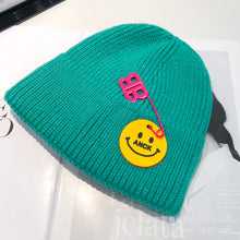 Load image into Gallery viewer, Warm Winter Knit Beanie Hats Fashion Trendy Cap Children Korean Style Curl Unisex
