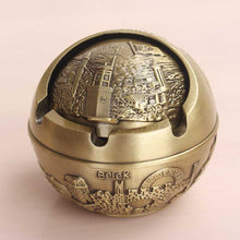 Load image into Gallery viewer, Ashtray Creative Personalized Trend Lid Large Retro Prevent Fly Ash Ashtray
