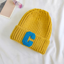 Load image into Gallery viewer, Warm Winter Knit Beanie Hats Korean Wool All-Match Pink Solid Color Unisex
