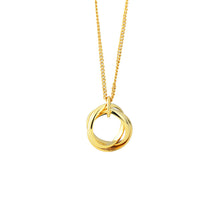 Lade das Bild in den Galerie-Viewer, S925 Silver Necklace Classic Mother Day Gift for Women and Girls Geometric Circle
