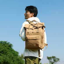Load image into Gallery viewer, Backpack Female Casual Canvas Bag Male Large Capacity
