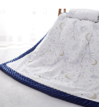 Lade das Bild in den Galerie-Viewer, Baby Autumn and Winter Thickening Cover Blanket Baby Quilt Men and Women Baby Blanket Bubble Velvet
