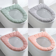 Load image into Gallery viewer, 3pcs Toilet Seat Cover Pads Thicker Fleece    Pad Four Seasons  Washer
