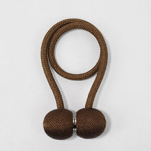 Load image into Gallery viewer, Simple Solid Color Earphone Curtain Magnetic Buckle Curtain Bandage Rope
