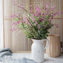 Load image into Gallery viewer, 2Pc Clematis Rose Flower Artificial Fake Flower Plants Home Decoration Wedding Bouquet
