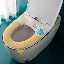 Load image into Gallery viewer, 3pcs Toilet Seat Cover Pads Household Waterproof     Universal Zipper  Washer Heater Band
