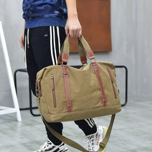 Load image into Gallery viewer, Backpack 2022 New Korean Style Portable Canvas Bag Large Capacity Shoulder Bag Fashion Trend Workout Travel Bag
