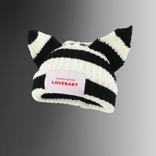 Load image into Gallery viewer, Warm Winter Knit Beanie Hats Cat Ear Wool Women Thickened Earflaps Slipover Unisex
