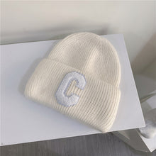 Load image into Gallery viewer, Warm Winter Knit Beanie Hats Simple Autumn and Winter Women's All-Match Toe Cap Unisex
