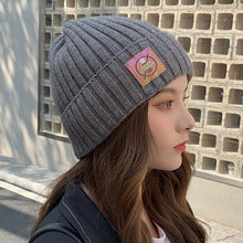 Load image into Gallery viewer, Warm Winter Knit Beanie Hats Wool Women Autumn Casual All-Matching Pullover Unisex
