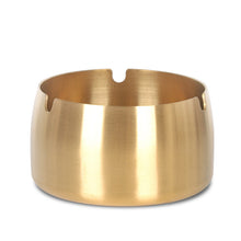 Load image into Gallery viewer, Ashtray Creative Stainless Steel Ash Tray Windproof Anti-Fall Home Living Room Hotel Bar
