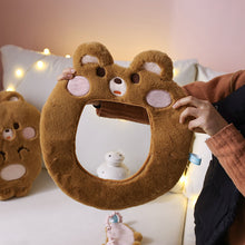 Load image into Gallery viewer, 3pcs Toilet Seat Cover Pads Winter Cartoon Cat Animal   Home Plush Chicken
