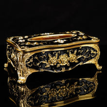 Lade das Bild in den Galerie-Viewer, Ashtray Paper Extraction Box  Toothpick Box Metal Set Living Room KTV Hotel Box Ashtray
