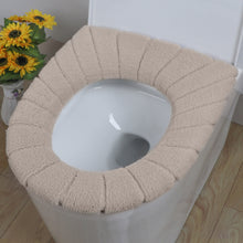 Load image into Gallery viewer, 3pcs Plus-Sized Thickened Toilet Pad Winter Toilet Seat Cover Toilet Seat Cover Washable
