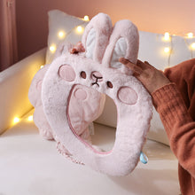 Load image into Gallery viewer, 3pcs Toilet Seat Cover Pads Winter Cartoon Cat Animal   Home Plush Chicken
