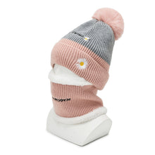Load image into Gallery viewer, Warm Winter Knit Beanie Hats Men's Women's Autumn and Winter Style Fur Ball Outdoor Fleece-Lined Warm Neck Protection Unisex
