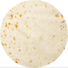 Lade das Bild in den Galerie-Viewer, Circle and Creative Nap Wool Blanket Pancake Flannel Tortilla Blanket

