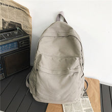 Lade das Bild in den Galerie-Viewer, Middle School Student Japanese Vintage Canvas Backpack College Student Vintage Style Backpack Female
